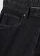 Jeans denim neri in cotone elasticizzato regular fit_1