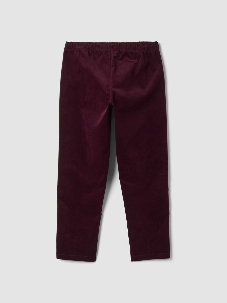 Purple stretch-cotton wide-leg trousers_2