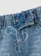 Girls' regular fit blue denim skirt_2