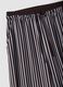 Brown striped pure viscose pyjama bottoms_1