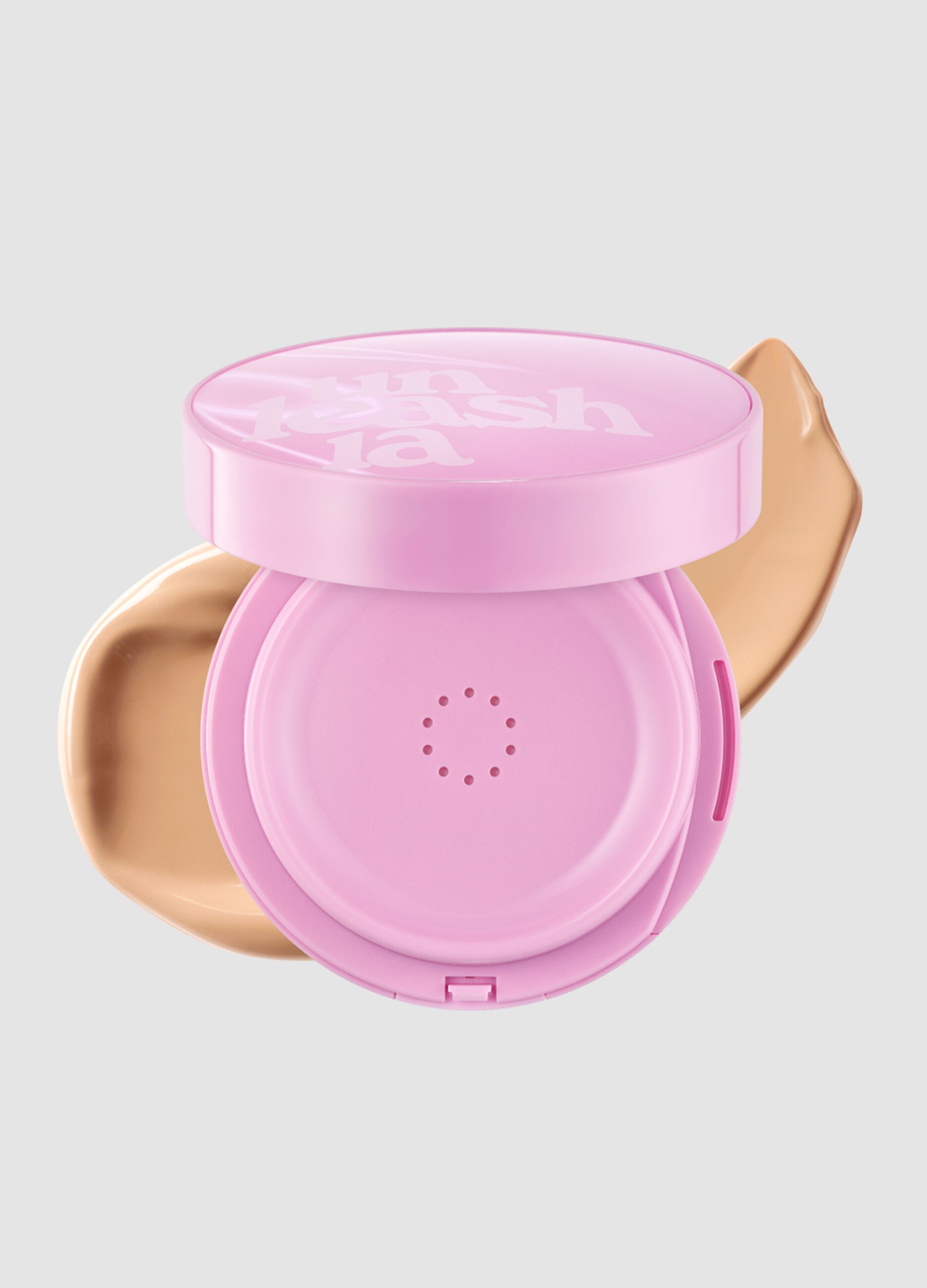 DON'T TOUCH GLASS PINK CUSHION RE-FEEL 23W WITH CARE - مكياج كوري