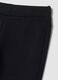 Black breathable stretch-modal flared trousers_1