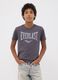 Grey pure cotton T-shirt with front print for boys_1