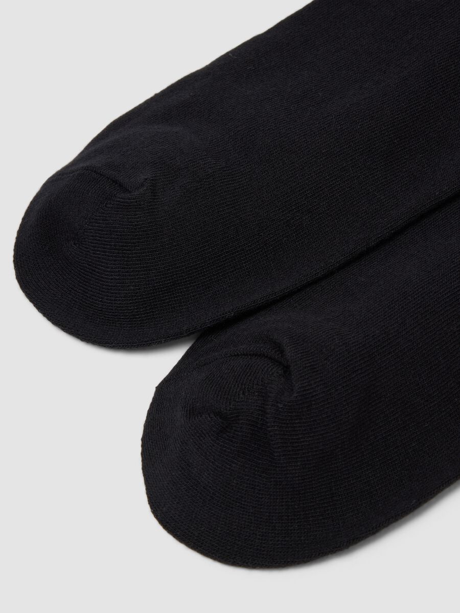 3-pack of black organic cotton jersey ankle socks_1