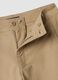 The Iconic Pants beige stretch cotton-blend barrel-fit trousers_5