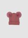 Cappello rosa con pompon e ricamo Minnie_1