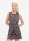 Multicolor vest in stretch fabric_0