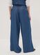 Blue wide-leg jeans in pure lyocell_2