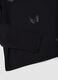 Black pure organic cotton crew-neck T-shirt_3