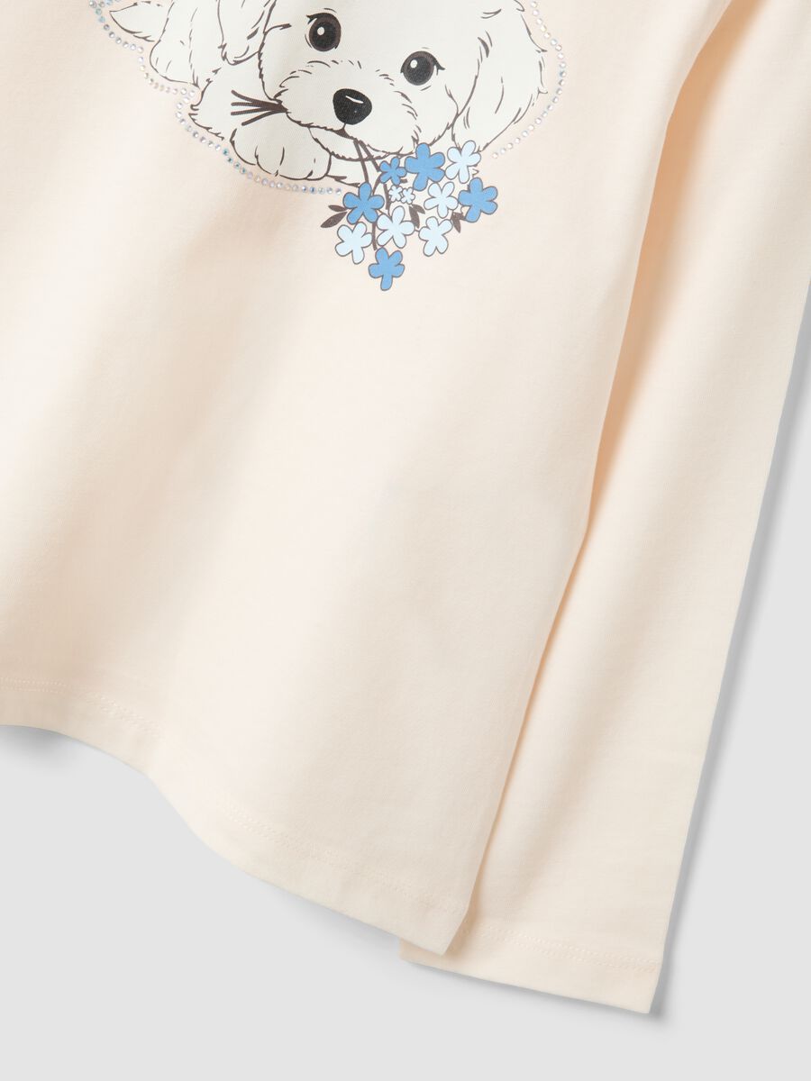 تيشيرت بيج من قطن عضوي 100% بياقة دائرية_2