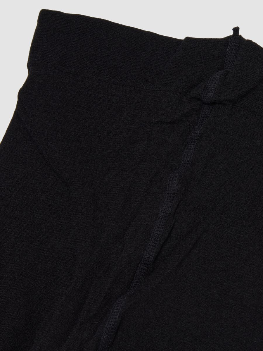 Black sheer stretch tights_2