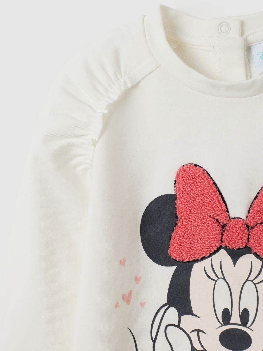 White Girls' Stretch Cotton Sweatshirt_2