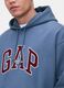 Blue Hoodie without Zip_3