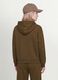 Green cotton-blend hoodie in a regular fit_3