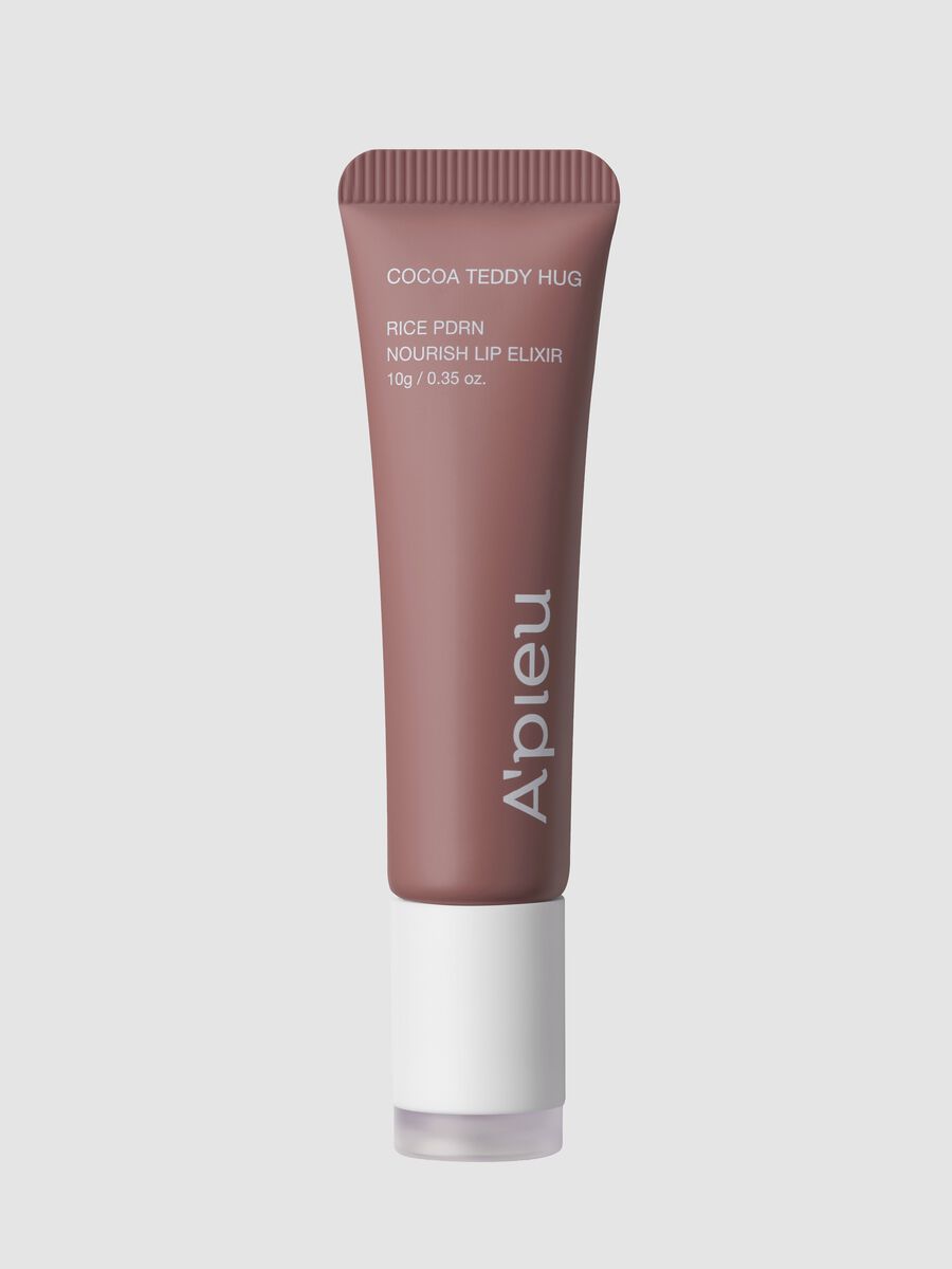 رايس PDRN Nourish Lip Elixir كاكاو تيدي هَغ 10 غرام - مكياج كوري_0