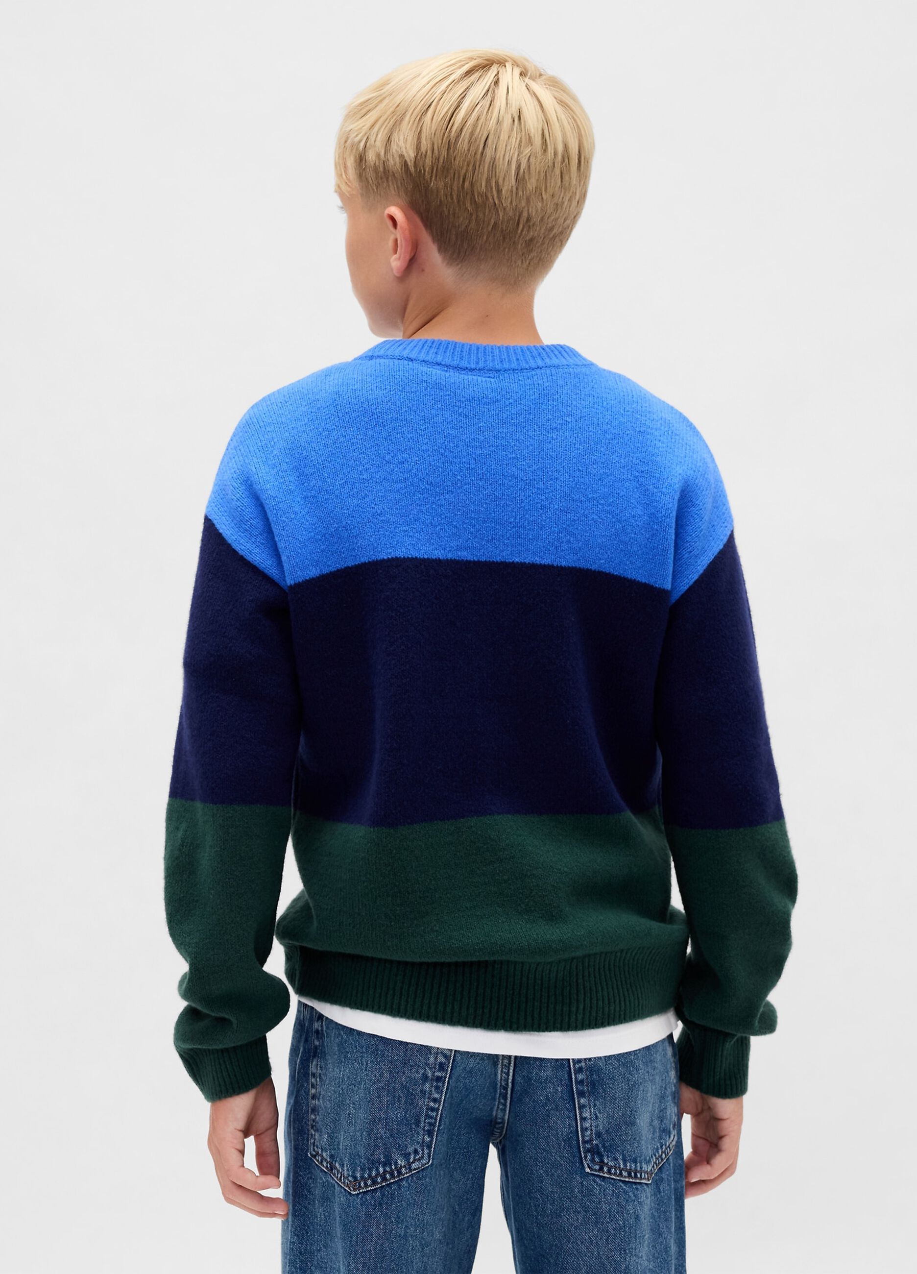 Multicolour Striped Jumper