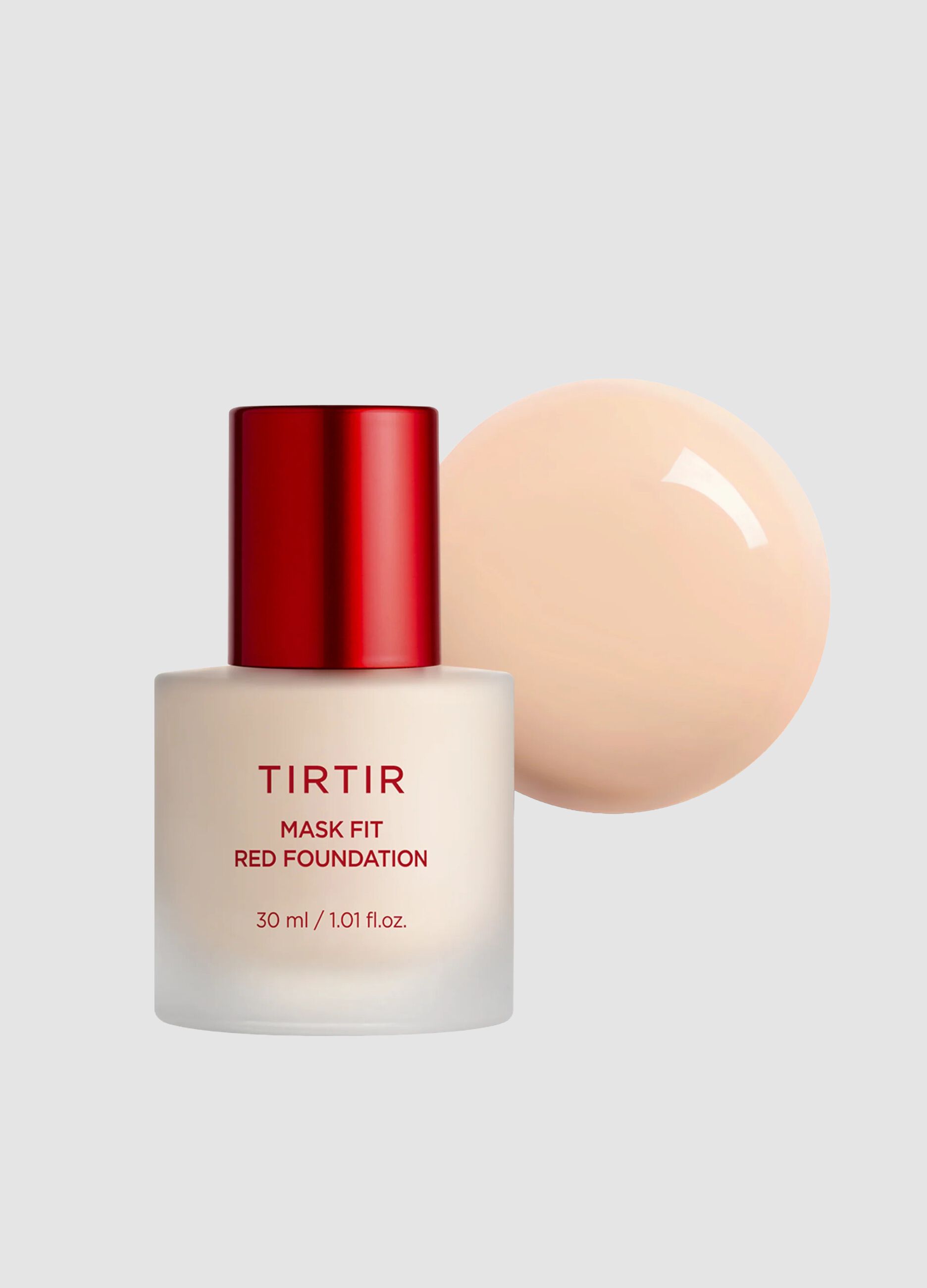 Mask Fit Red Foundation 17C Porcelain 30ml - Korean make-up