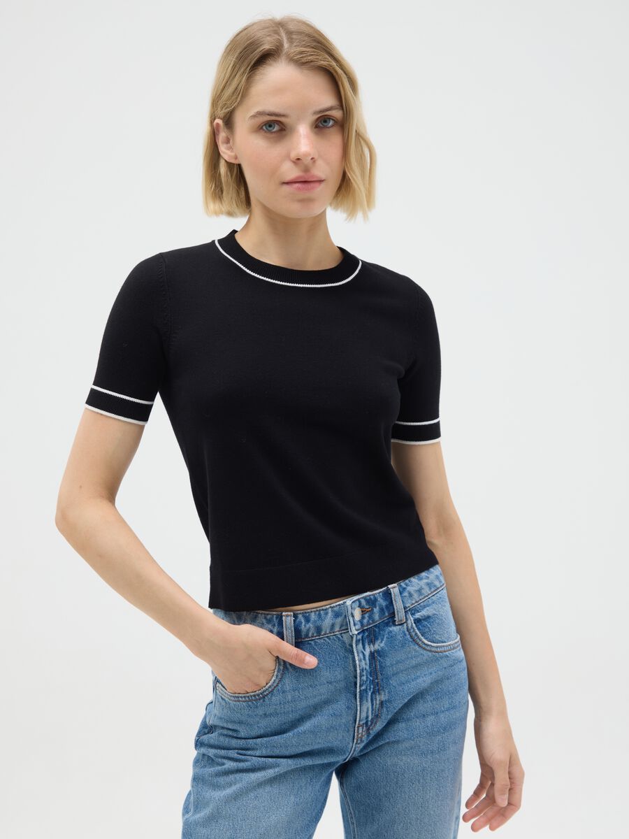 Women's multicolour viscose blend regular fit top_0