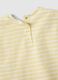 Girls' multicolour striped pure cotton T-shirt with hearts_2