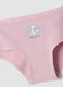 Tripack di slip culotte multicolor in cotone organico elasticizzato con fantasia_2