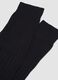Two-pack of black long ribbed socks_1