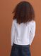 White stretch cotton T-shirt with front lettering_2