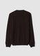 Brown pure wool crew-neck jumper, regular fit_2