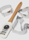 White kitchen set with spatula and cutters_2