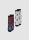 2-pack Marvel Spider-Man long socks in stretchy organic cotton_0