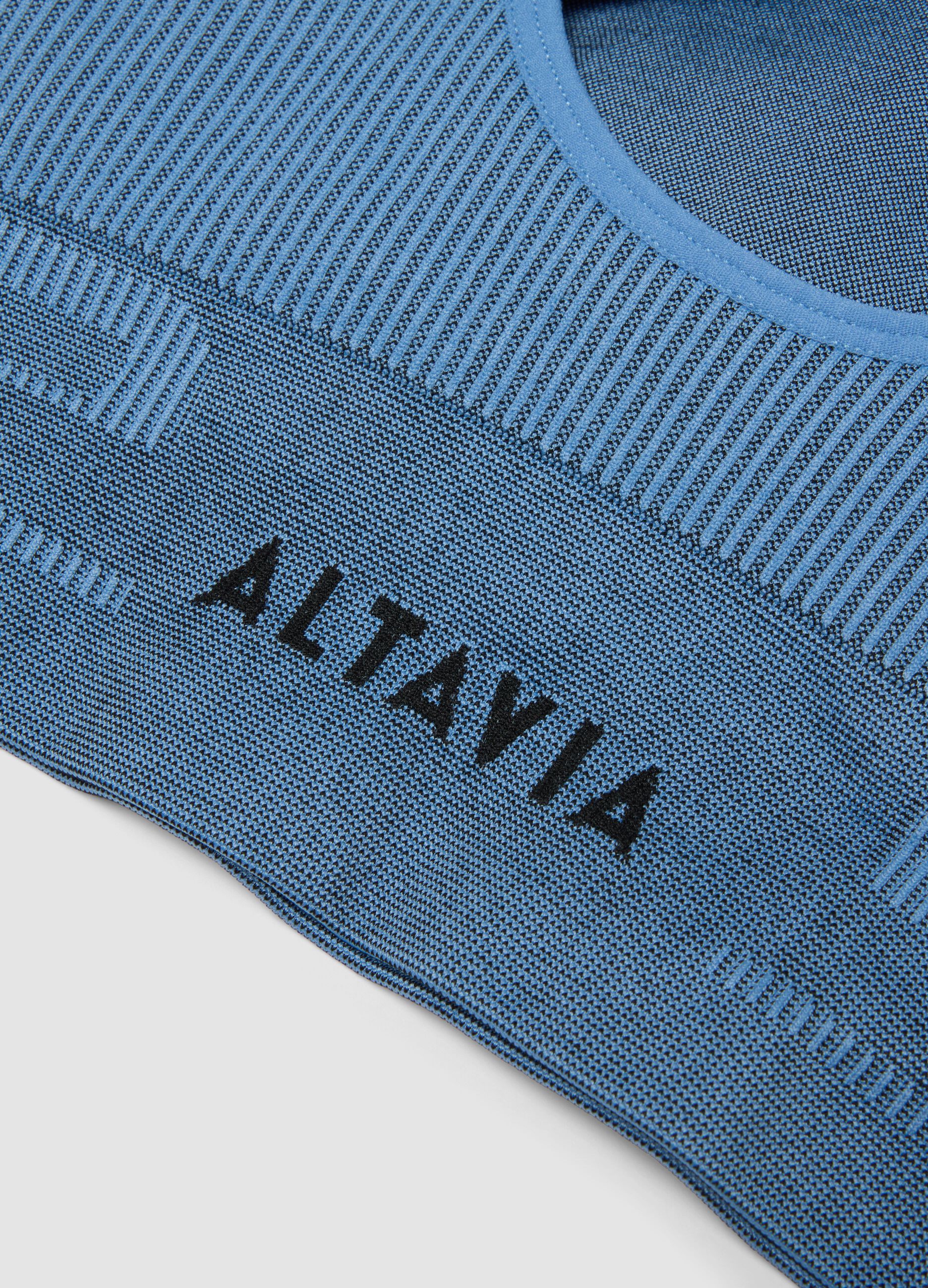 Blue sports bra in stretch fabric ALTAVIA RUNNING