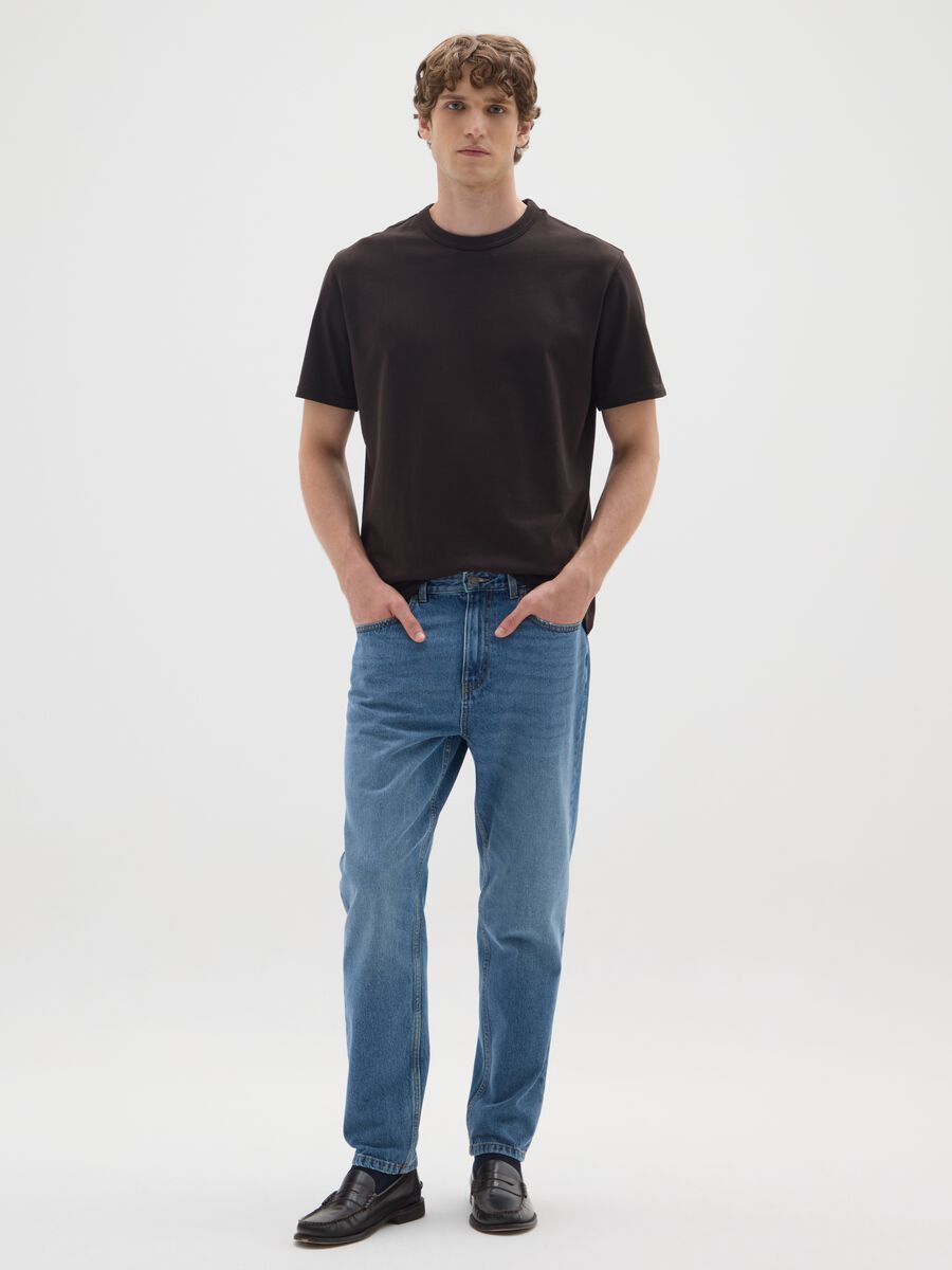 Black Cotton T-Shirt_1