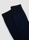 3-pack of blue organic stretch-cotton mid-calf socks_2