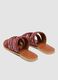 Pink woven sandals_2