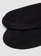 Black long socks in pure cotton_2