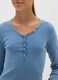 Girls' Blue Stretch Cotton Regular Fit Top_2