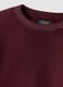 Purple crew-neck jumper with rhinestone details, regular fit_2