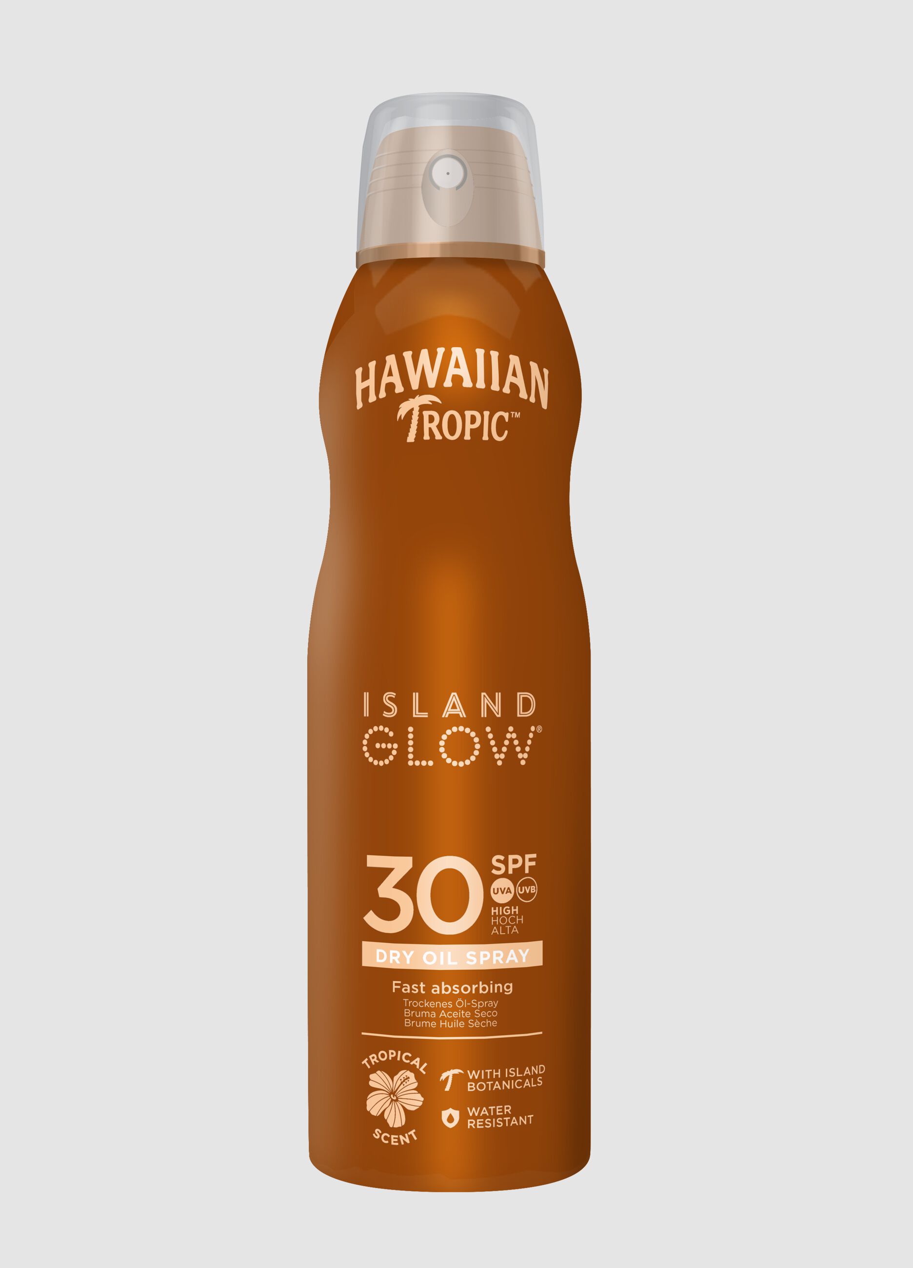 زيت جاف واقٍ Island Glow Protection بخاخ مستمر SPF 30 سعة 177 مل