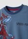 Blue pure organic cotton pyjamas with MARVEL Spider-Man print_2