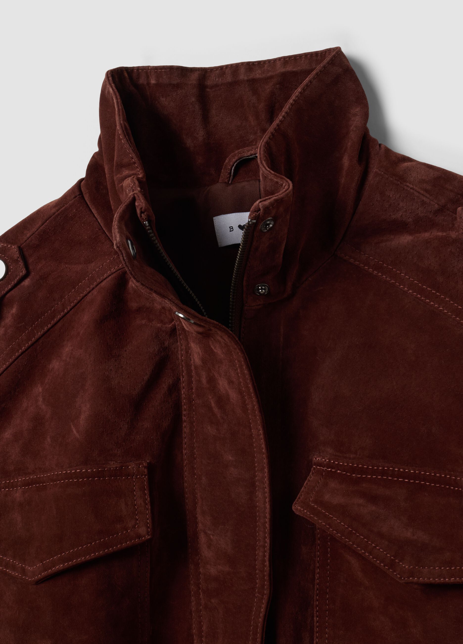 Red Genuine Leather Jacket &ndash; Regular Fit