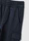 White pure cotton jogging set for boys with oversized crew neck_2