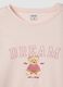 Mauve purple organic cotton crew-neck pyjamas_5
