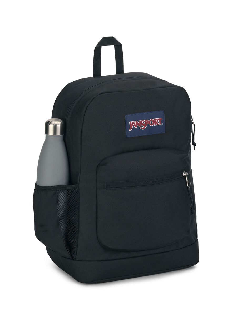 Black Cross Town Plus Unisex Backpack_2