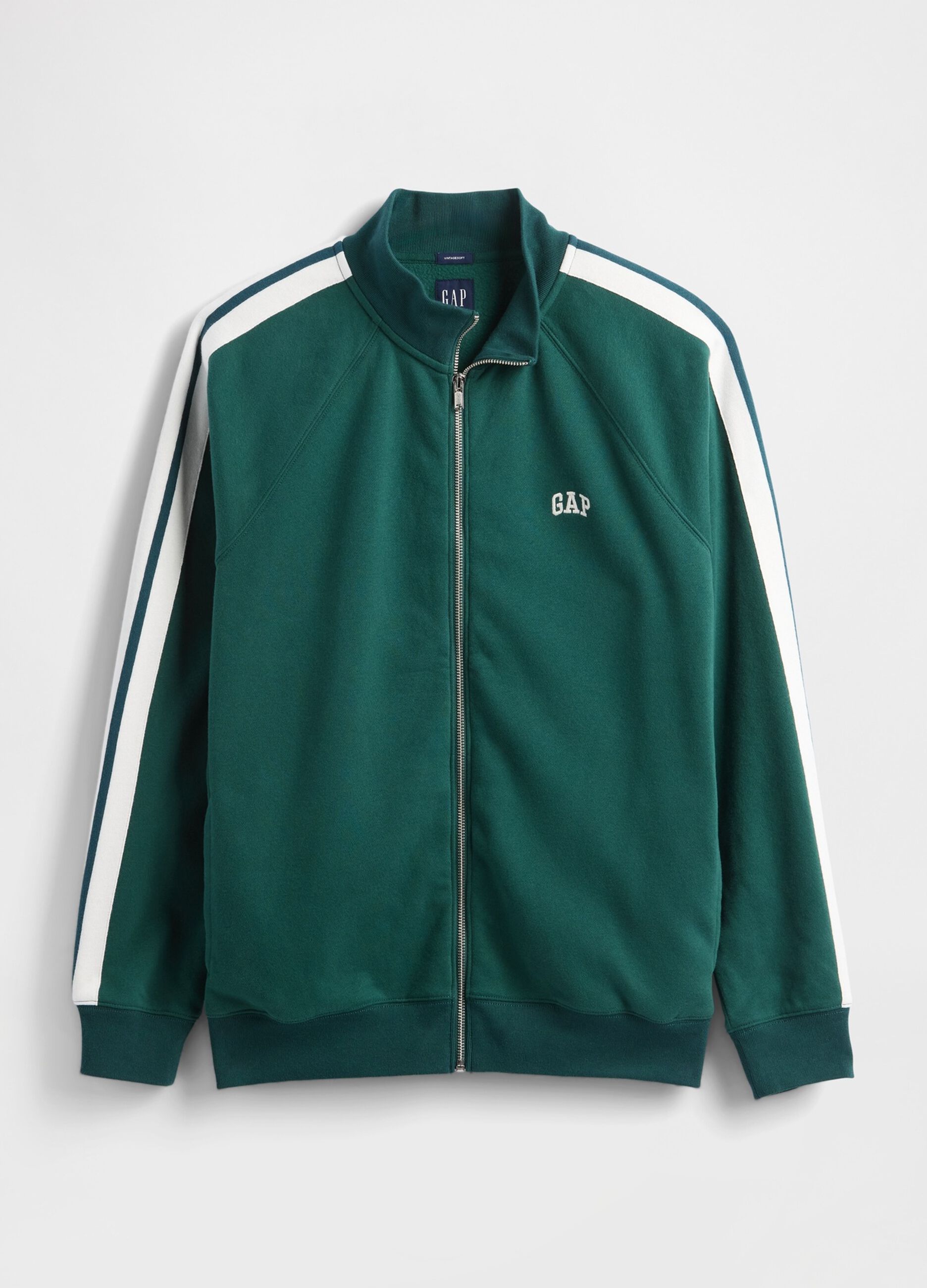 Green Full Zip Hoodie