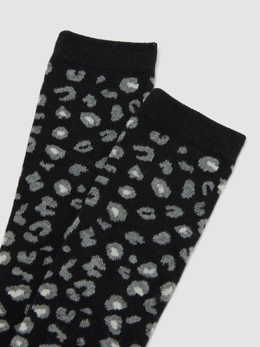 3-pack of black stretch organic cotton socks_1