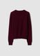 Maglia rossa in pura lana a girocollo_2