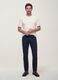 بنطال أخضر بقصّة Slim Fit من قطن دوبّي مطاطي_0
