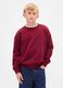 Red crewneck sweatshirt_0