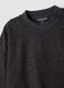 Grey viscose-blend crew-neck jumper, regular fit_1