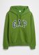 سترة رياضية بسحاب وغطاء رأس وشعار GAP_4