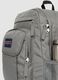 Grey backpack with front pocket and detailing_3